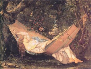 Gustave Courbet : The Hammock